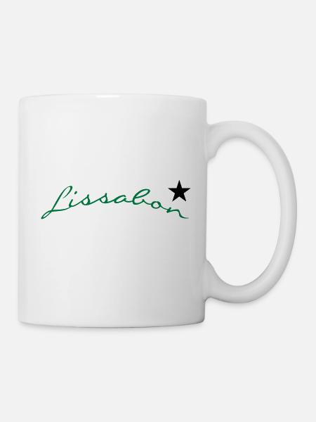Lissabon (2c) - Tasse - Weiß