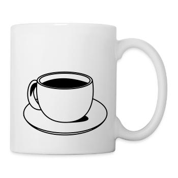tasse - Tasse - Weiß - Rechts