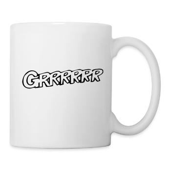 Grrrrrrr - Mug blanc - blanc - Droite
