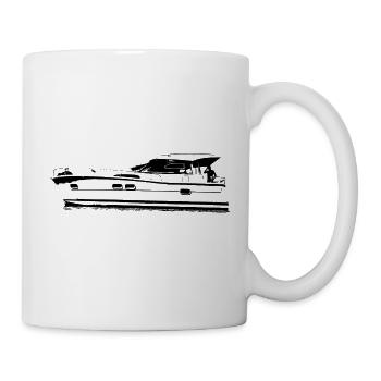 boot001 - Tasse - Weiß - Rechts