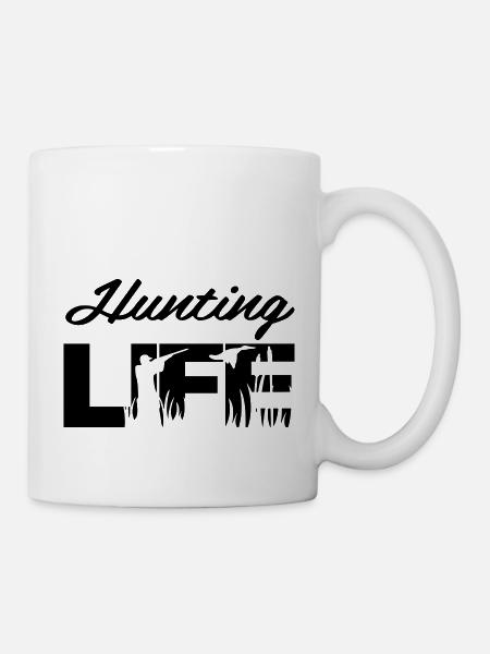 Hunting Life - Mug - white