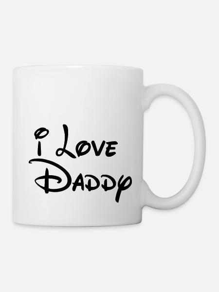 i-love-daddy - Mug - white
