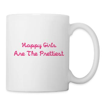 Happy Girls - Tasse - Weiß - Rechts