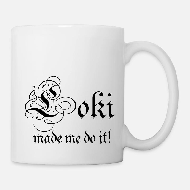 Wikinger Loki - Tasse - Weiß