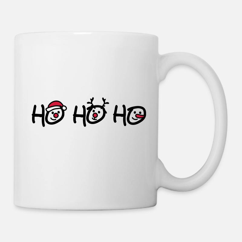 Ho Ho Ho - Tasse - Weiß