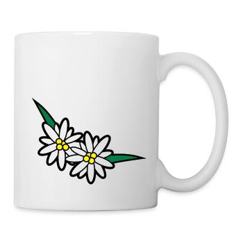 Blumen und Kräuter: Edelweiss - Mug - white - Right