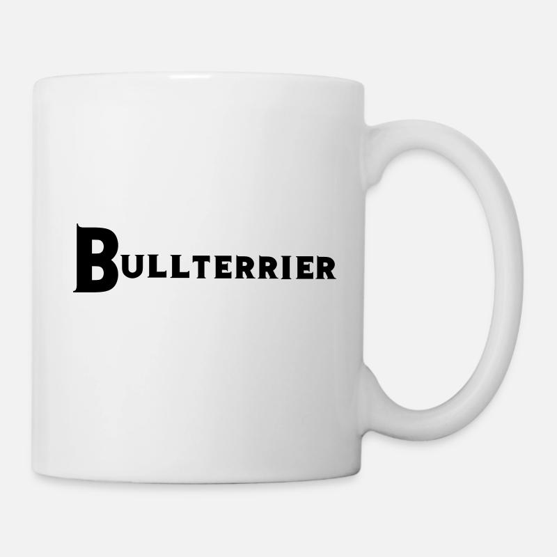 Bullterrrier - Tasse - Weiß