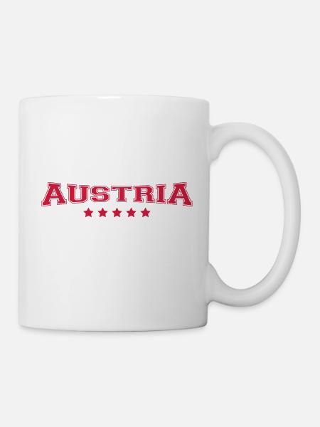Austria Design - Tasse - Weiß