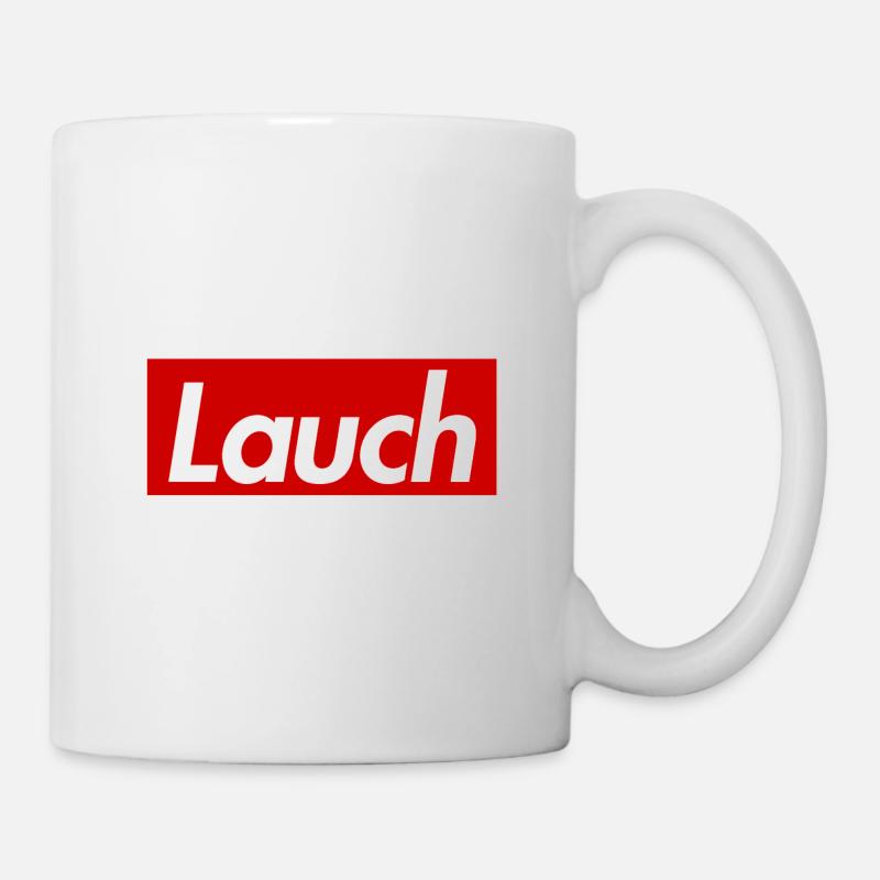 Lauch - Tasse - Weiß