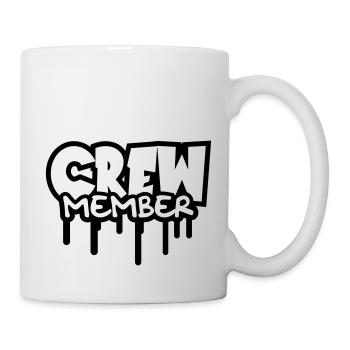 Crew Member Logo-Design - Mug - white - Right