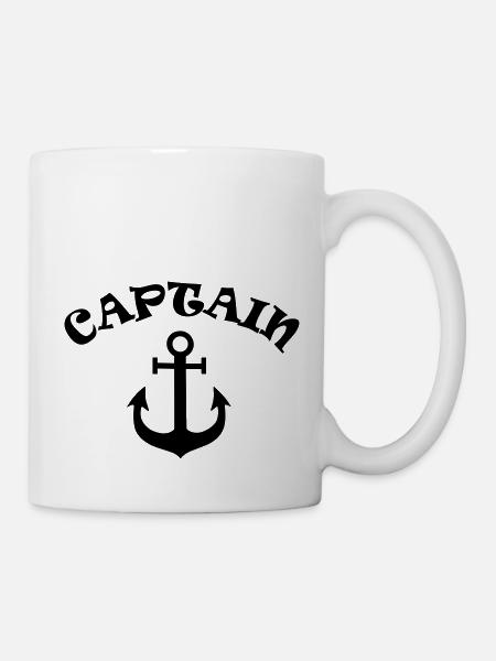 captain - Tasse - Weiß