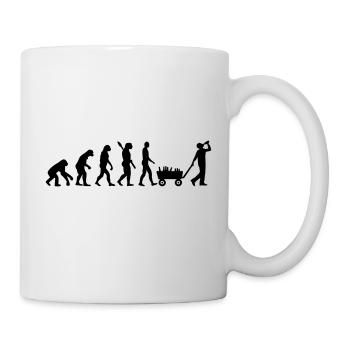 Alkohol - Tasse - Weiß - Rechts
