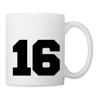 16 - Tasse - Weiß - Rechts