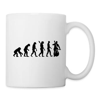 Kontrabass - Tasse - Weiß - Rechts