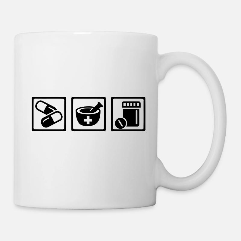 Pharmacie - Mug blanc - blanc