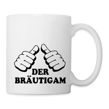 der__braeutigam - Tasse - Weiß - Rechts