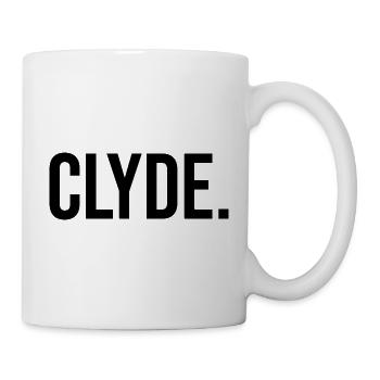 Partnerlook Partner Clyde - schwarz - Tasse - Weiß - Rechts