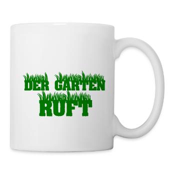 Garten - Tasse - Weiß - Rechts
