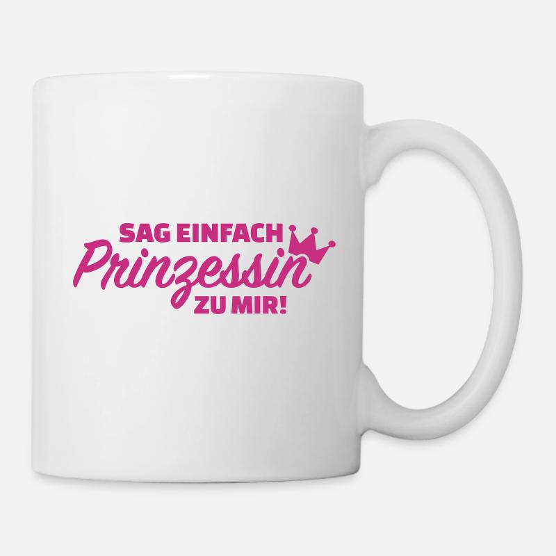 Prinzessin - Tasse - Weiß