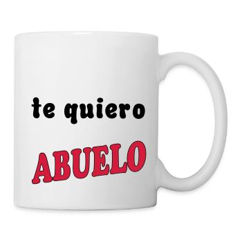 Te quiero abuelo - Mug - white - Right