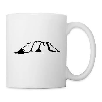 Zugspitze - Tasse - Weiß - Rechts