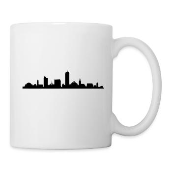 Skyline Jena - Tasse - Weiß - Rechts