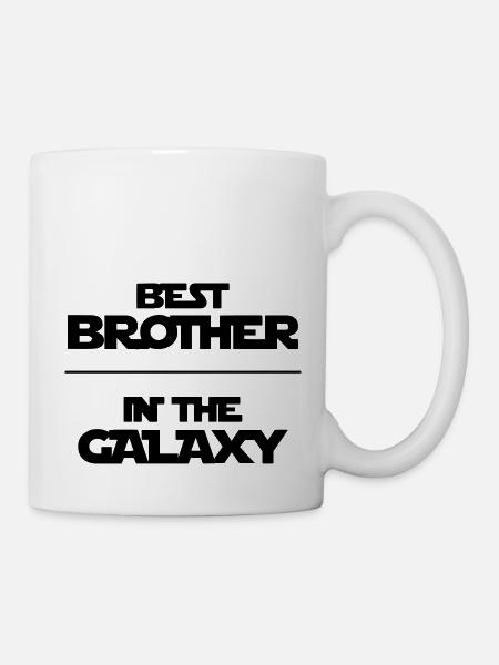 Best Brother In Galaxy - Tasse - Weiß