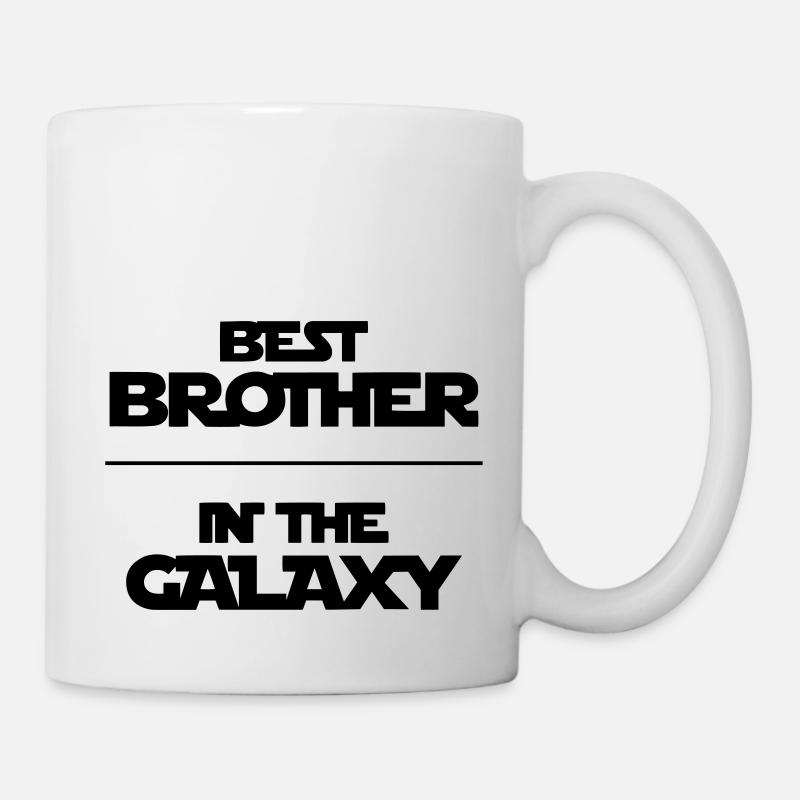 Best Brother In Galaxy - Tasse - Weiß