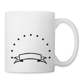 stars symbol - Tasse - Weiß - Rechts