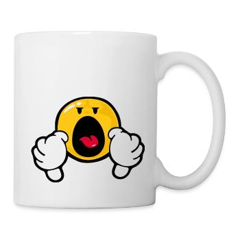 Smiley Anger - Mug - white - Right