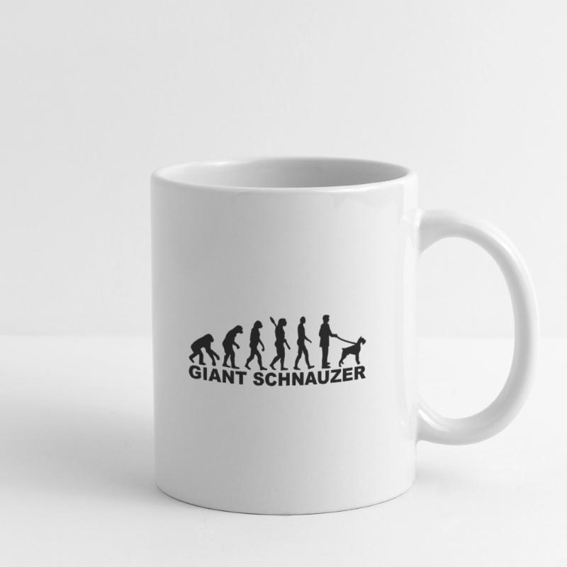 schnauzer géant Mug blanc