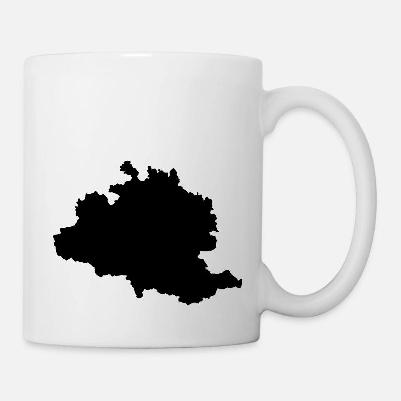 Ariège carte Ariégeoise - Mug blanc - blanc