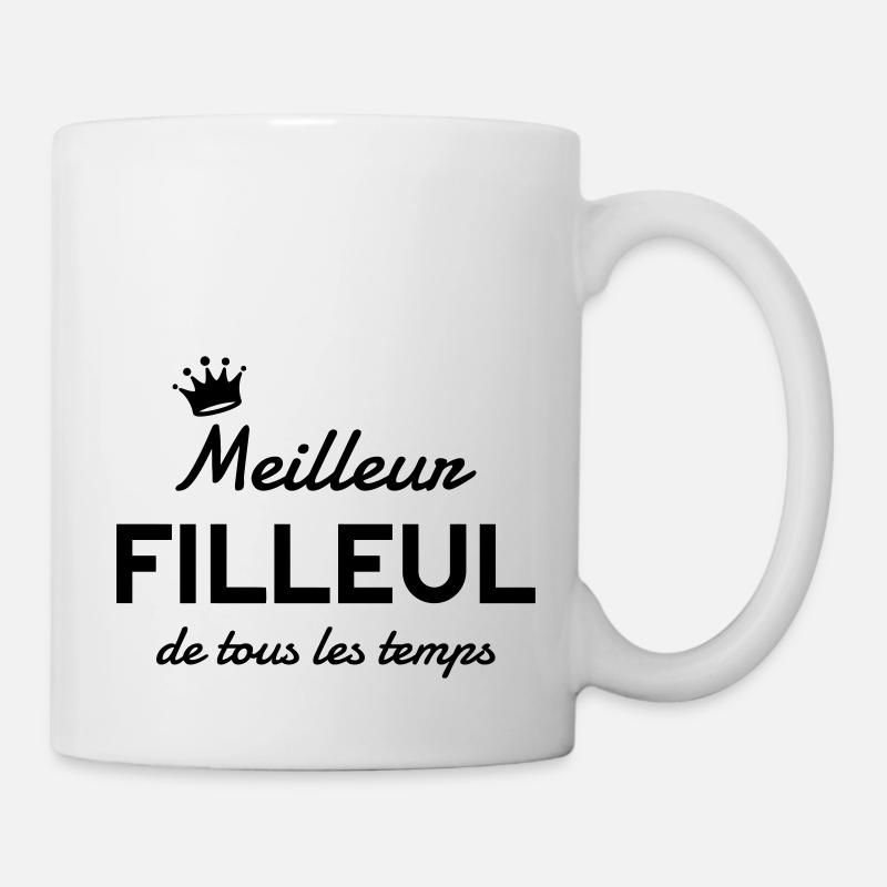 Filleul / Filleule / Parrain / Marraine / Bébé - Mug - white