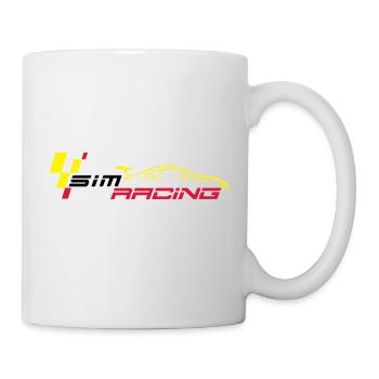 SIMRACING - eRacing - Mug blanc - blanc - Droite