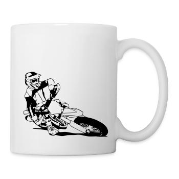 Supermoto Racing - Supermotard - Mug blanc - blanc - Droite