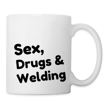 Welding Welder Schweißer Soudage Soudeur - Mug - white - Right