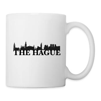 The Hague Netherlands skyline gift idea - Mug - white - Right