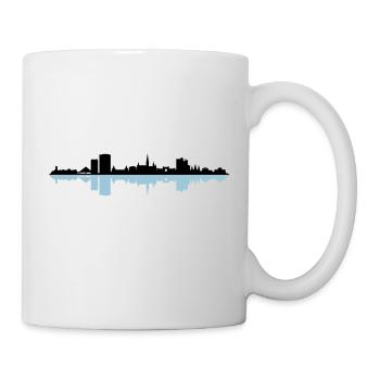 Skyline - Bonn - Tasse - Weiß - Rechts