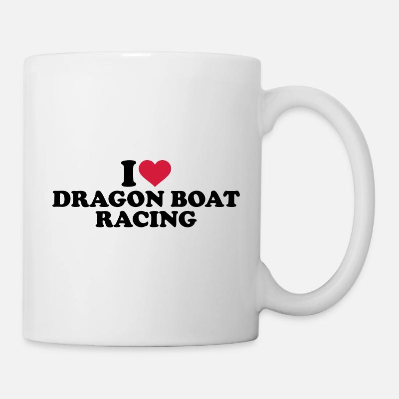dragon boat - Mug - white