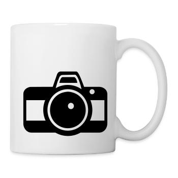 Kamera - Tasse - Weiß - Rechts