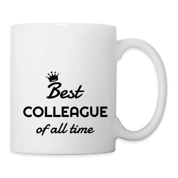 Kollegen / Kollegin / Unternehmen / Büro - Tasse - Weiß - Rechts