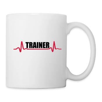 Fitness - Trainer - Tasse - Weiß - Rechts
