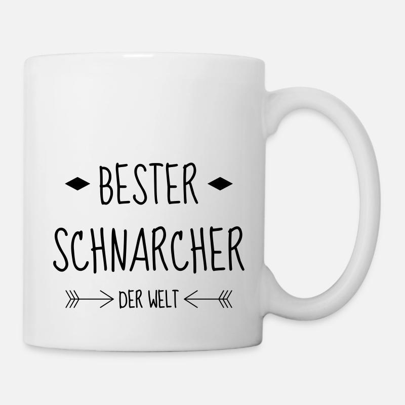 Schnarchen / Schnarcher / Schlaf / Schnarcherin - Tasse - Weiß