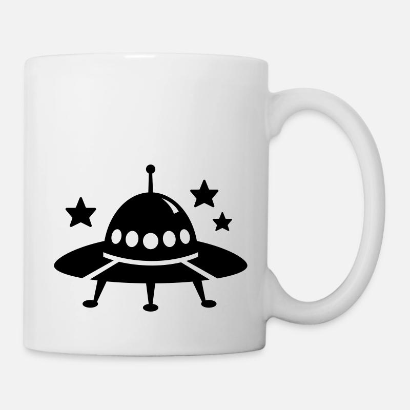 OVNI - Mug blanc - blanc