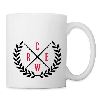 crew kranz - Tasse - Weiß - Rechts