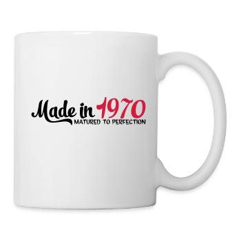 Fabriqué en 1970 - Mug blanc - blanc - Droite