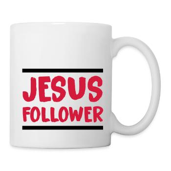 jesus_follower_002 - Mug - white - Right