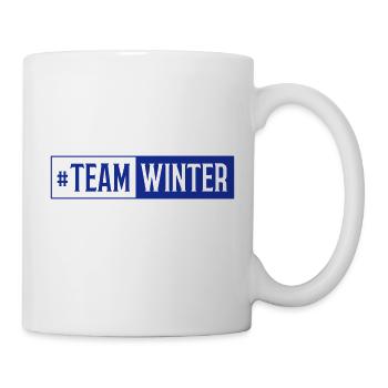 winter team - Tasse - Weiß - Rechts