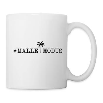 malle modus palme - Tasse - Weiß - Rechts