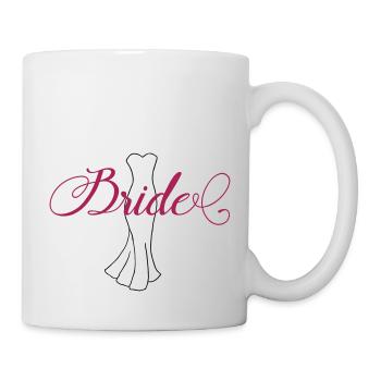 Team Bride Dress 1 - Mug - white - Right